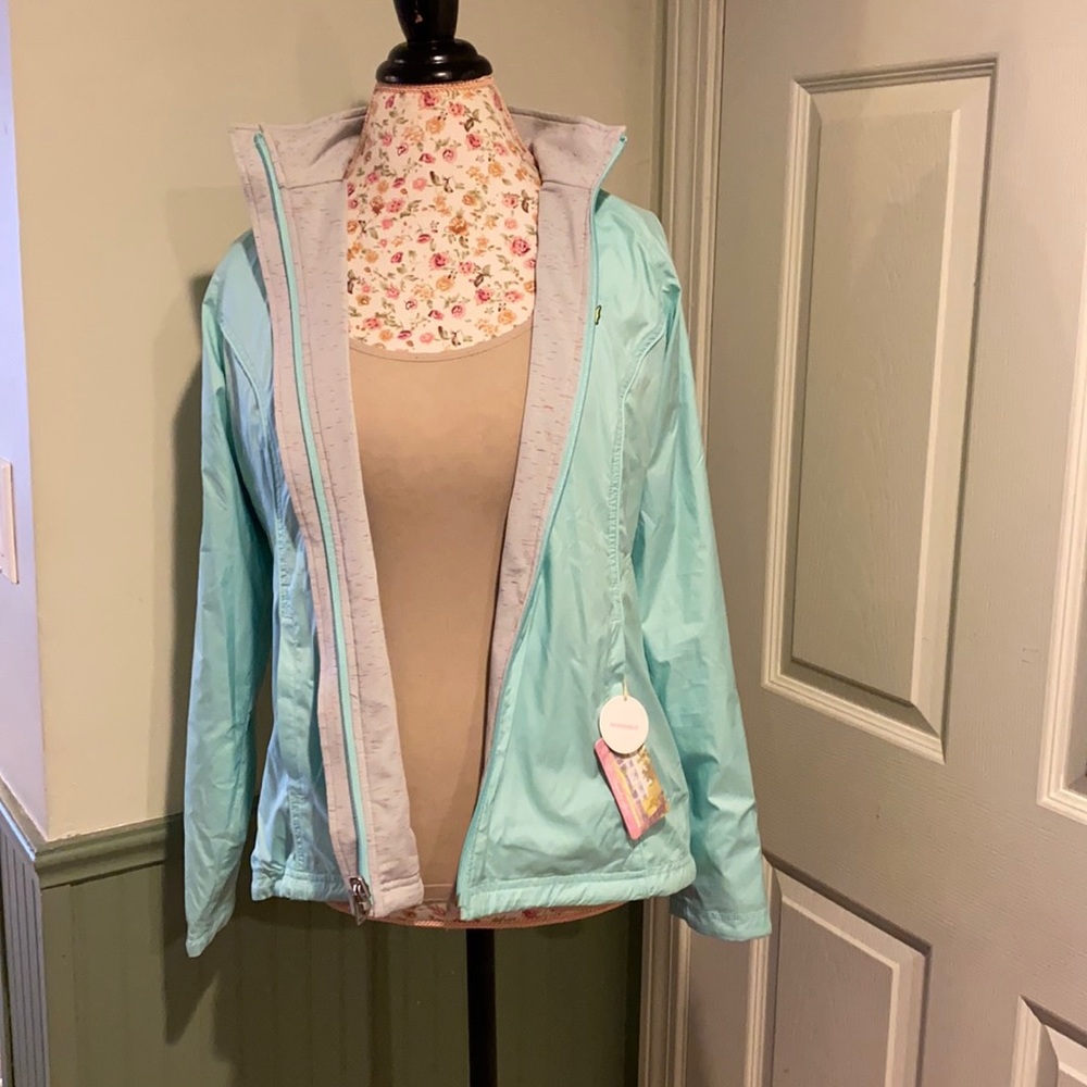 Magnolia Lane reversible golf windbreaker